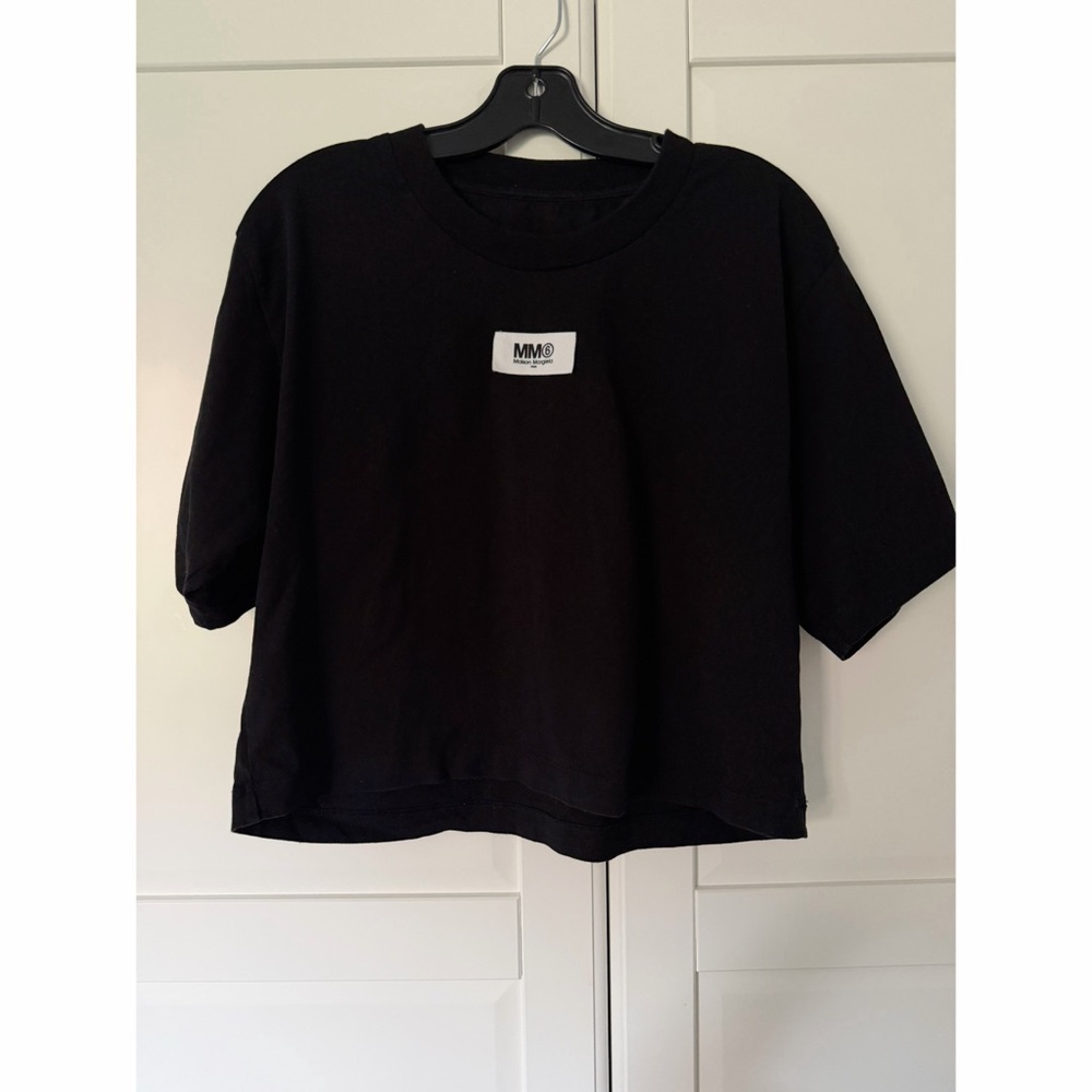 MM6 Maison Martin Margiela Black Tee